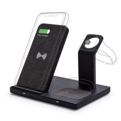 2020 amazon hot sell  3 in 1 wireless charger for iphone for iwatch for airpods