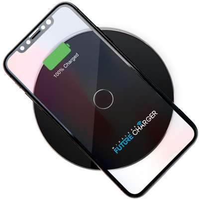 Brand New Best Cost-effective QI round wireless fast charger 10w for iphone for android