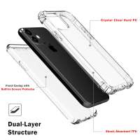 2020 New Arrival Soft Clear TPU Support Wireless Charging Shockproof Transparent Protection Phone Case  for iphone 11 12 pro max